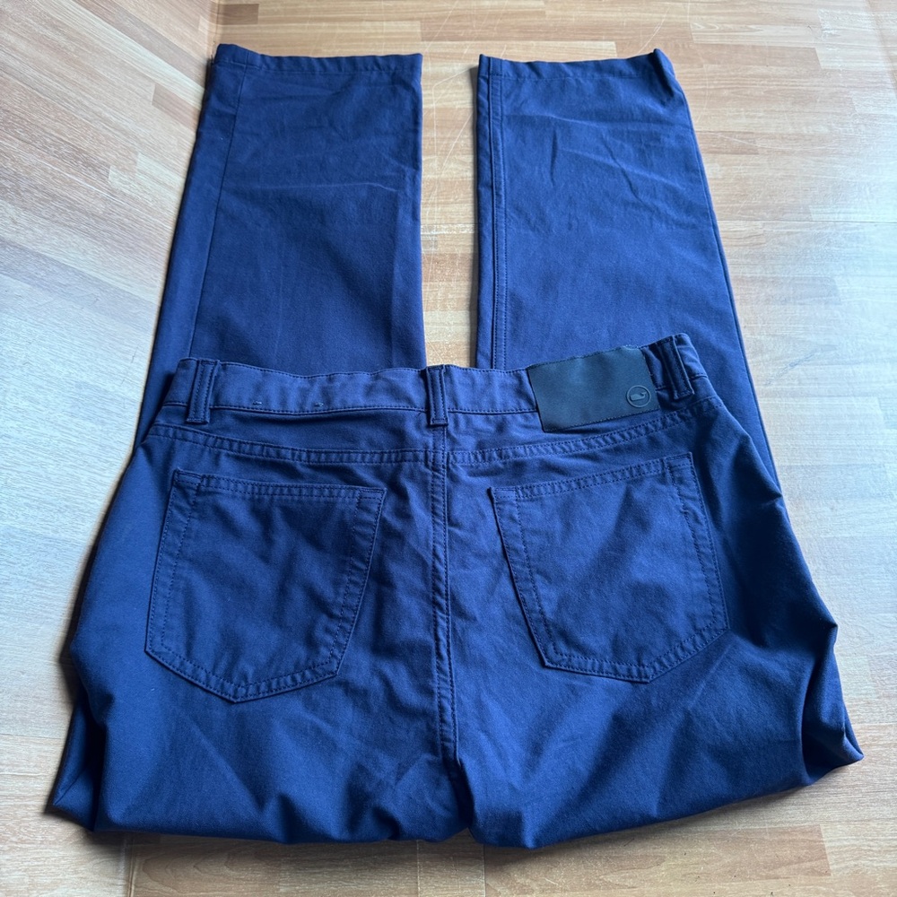 Vineyard Vines boys On-The-Go 5-Pocket Pants, size18 short, school uniform, blue
